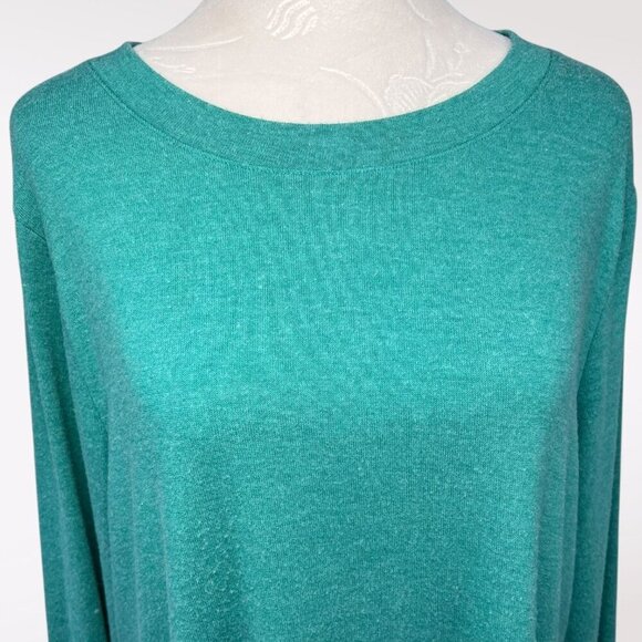Croft & Barrow Extra Cozy Pullover Long Sleeve Top Lightweight Large - Picture 2 of 9